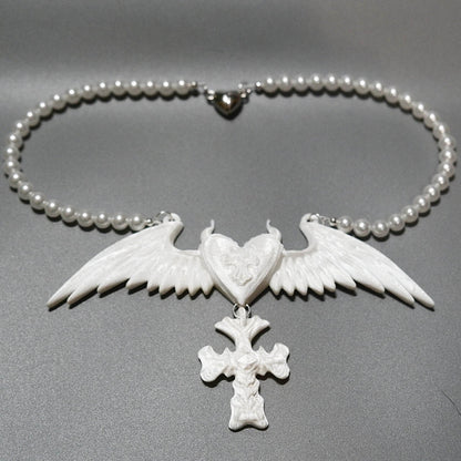 Blessing Heart 3D Printing Necklace