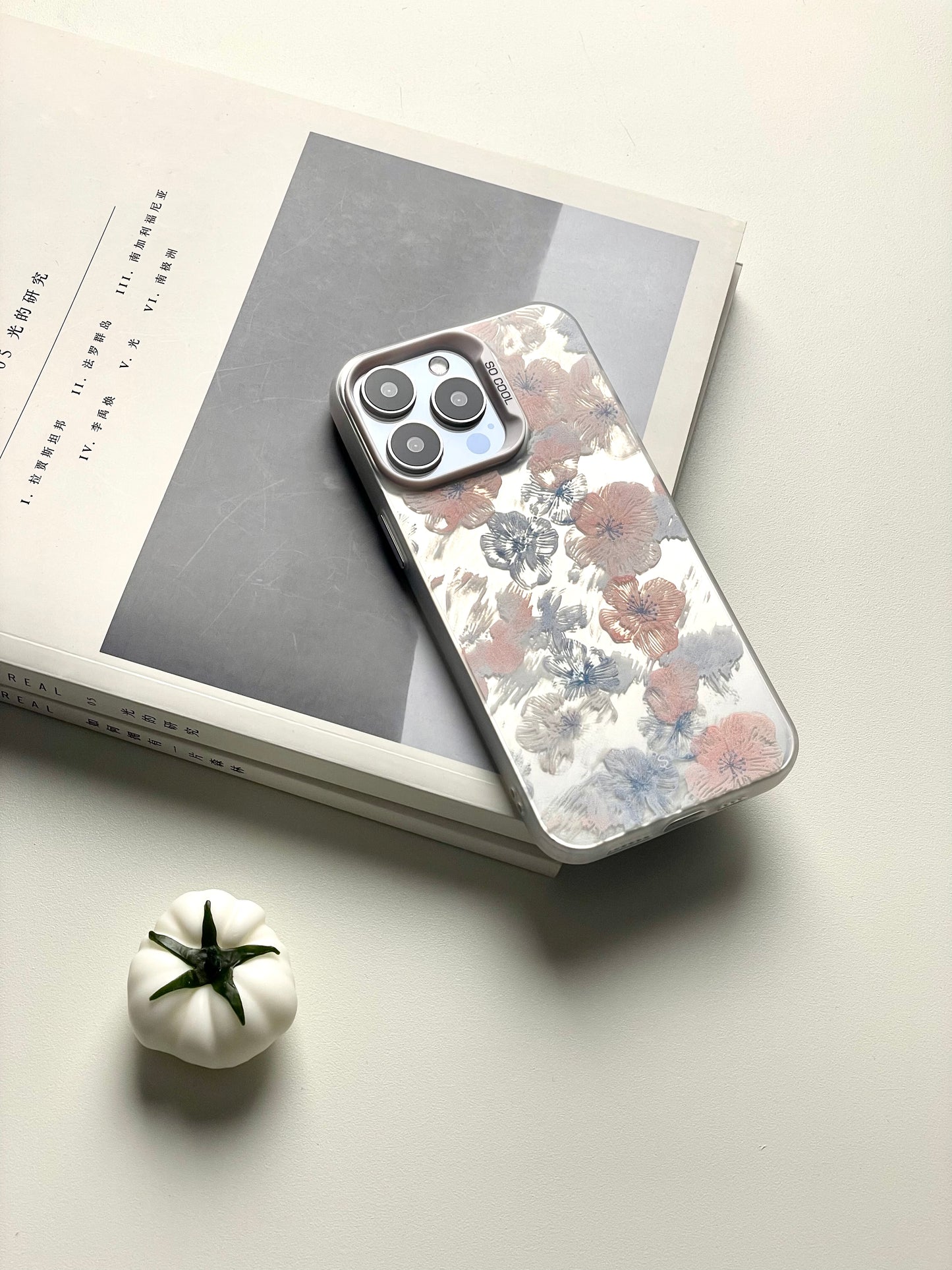 Blooming Flower Printed Phone Case