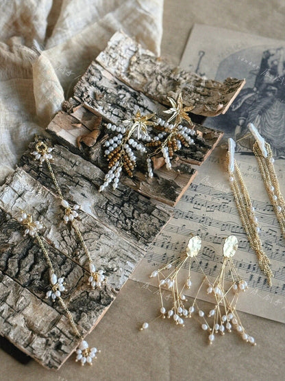 Blooming Mark Romantic Pearl Earrings