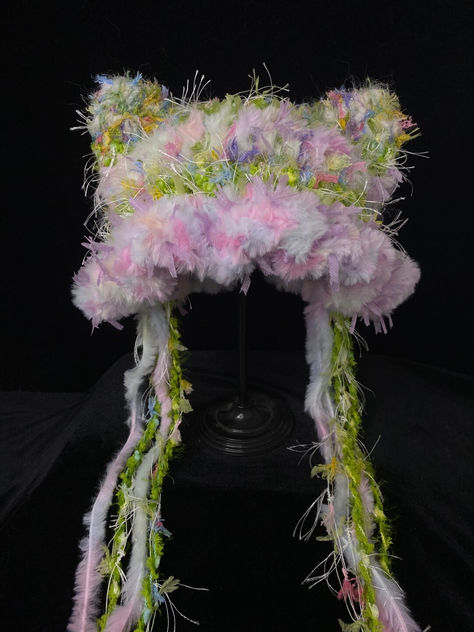 Blossoming Sakura Crochet Hat