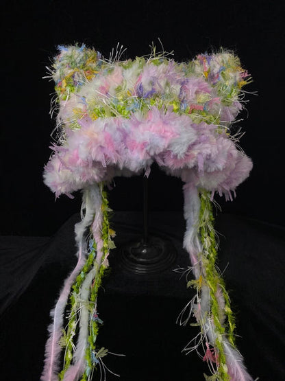 Blossoming Sakura Crochet Hat