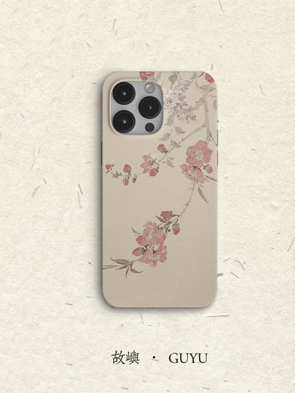 Blossoms on Branches Printed Phone Case