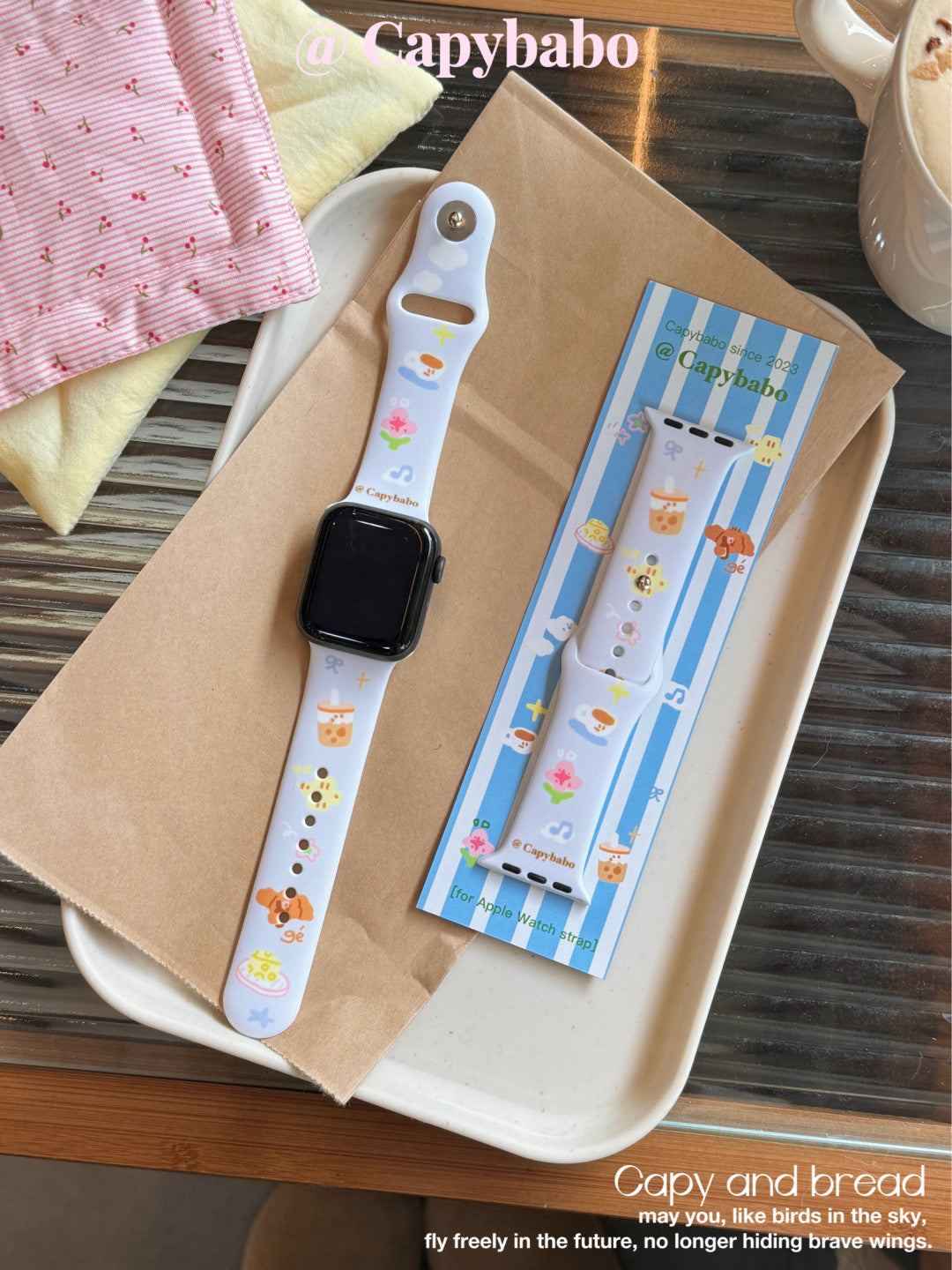 Blue Dream Cartoon Apple Watch Band