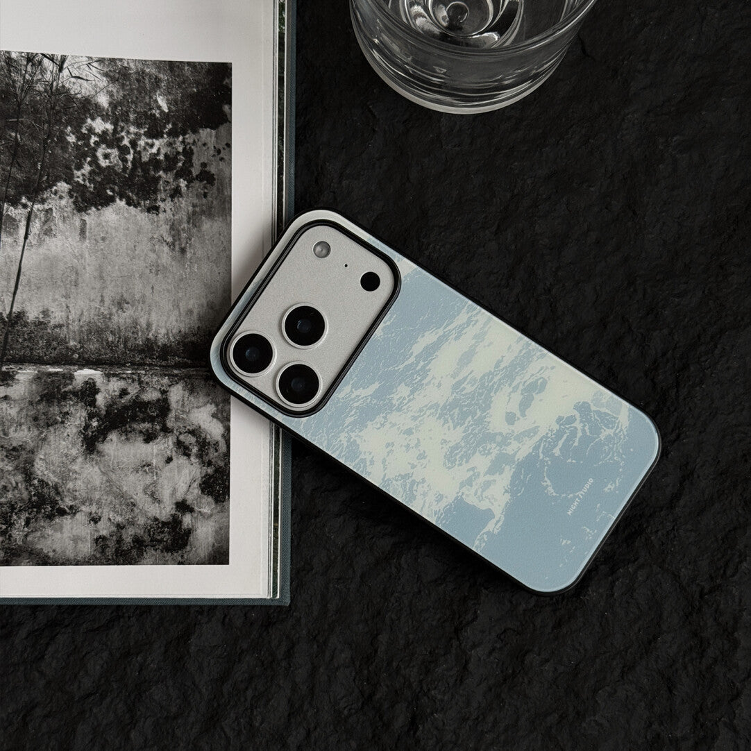 Blue Mirror Sea Art Phone Case | iPhone Case | Three Fleas