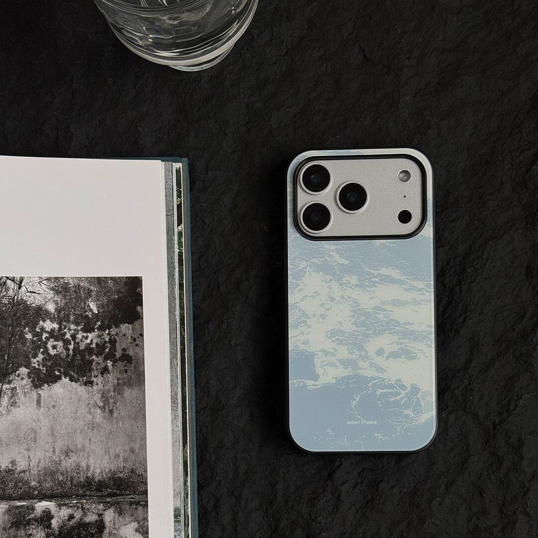 Blue Mirror Sea Art Phone Case | iPhone Case | Three Fleas