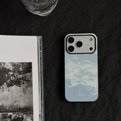 Blue Mirror Sea Art Phone Case | iPhone Case | Three Fleas