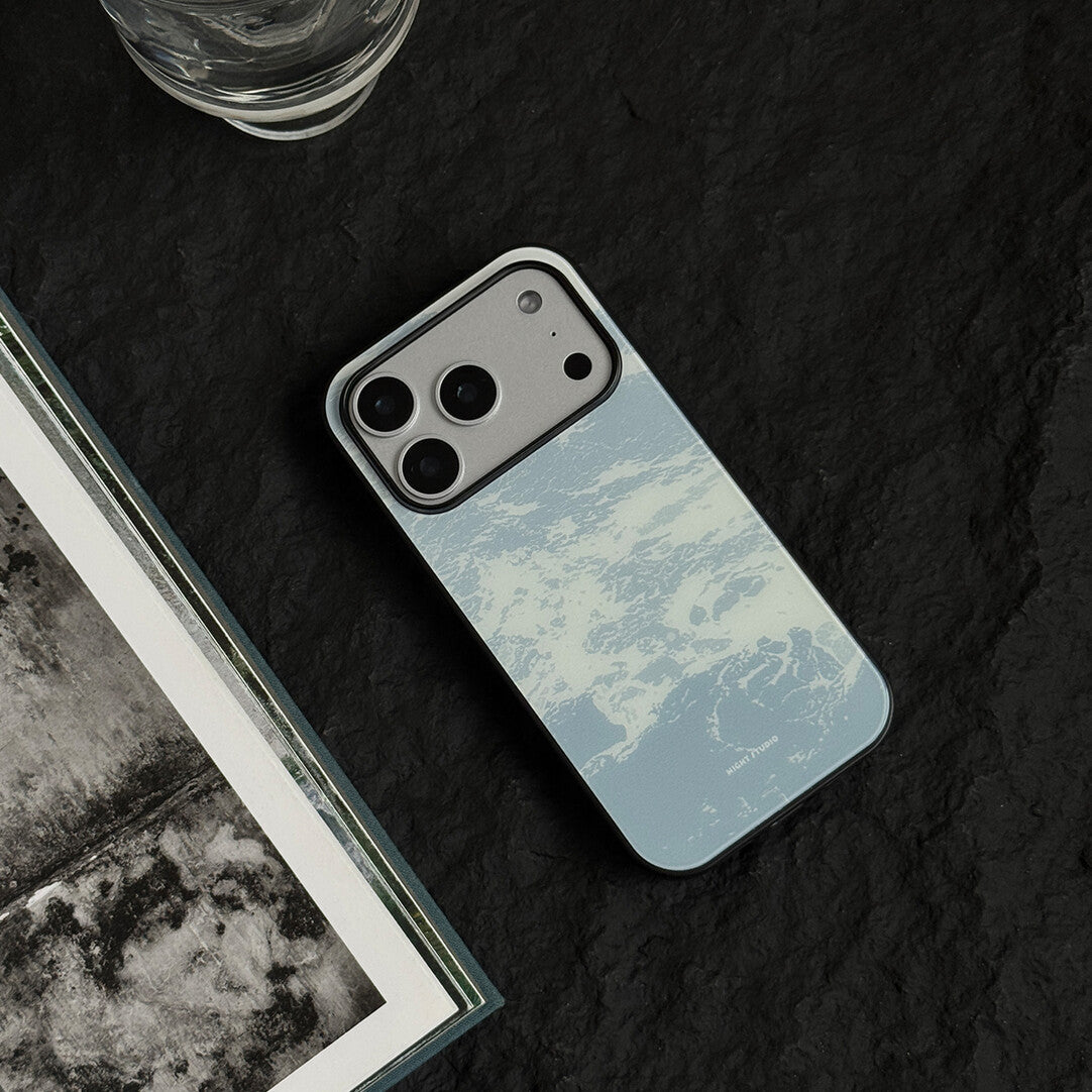 Blue Mirror Sea Art Phone Case | iPhone Case | Three Fleas