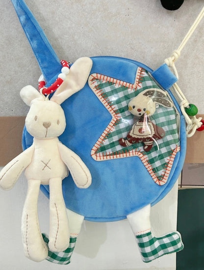 Blue Star Bunny Ita Crossbody Bag