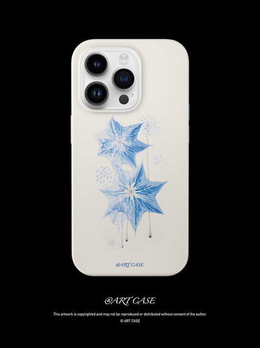 Blue Stars Printed Phone Case