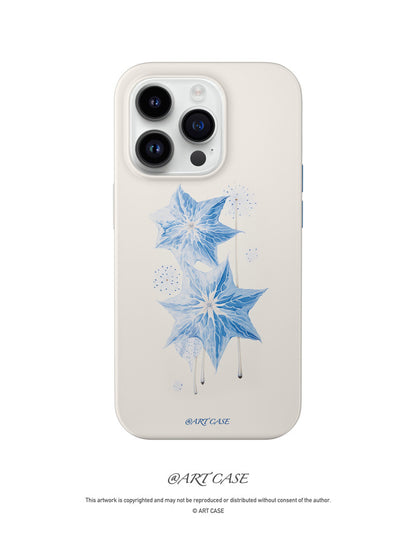 Blue Stars Printed Phone Case