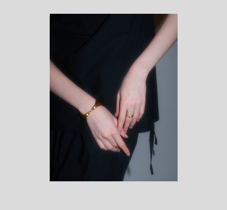 Bow Gold Plated Bracelet