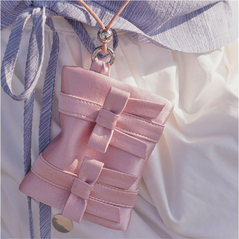 Bow Lanyard Mini Card Holder
