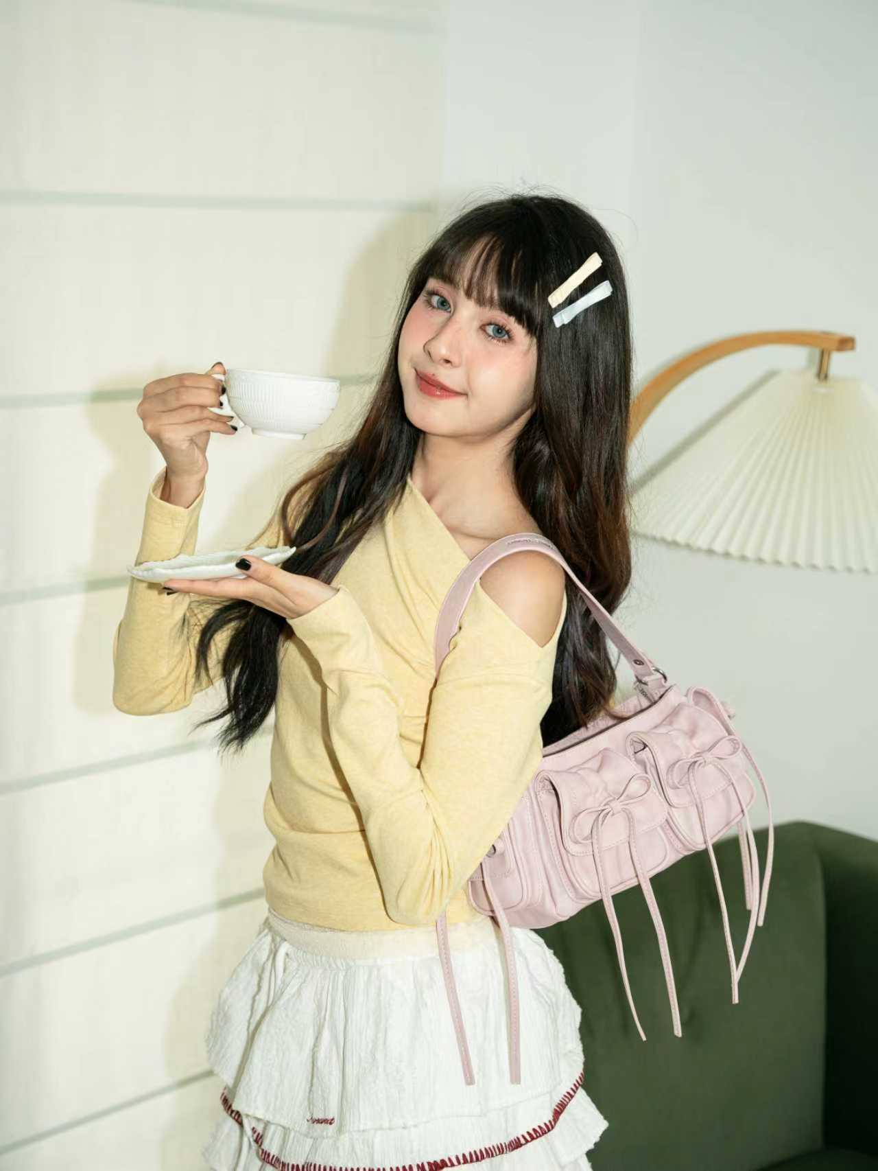 Bow Pockets Shoulder Bag | Bag | Three Fleas