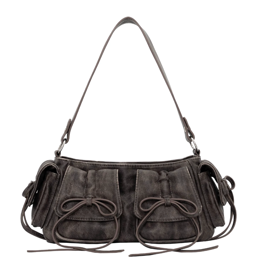 Bow Pockets Shoulder Bag | Bag | Three Fleas