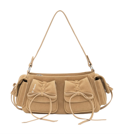 Bow Pockets Shoulder Bag | Bag | Three Fleas