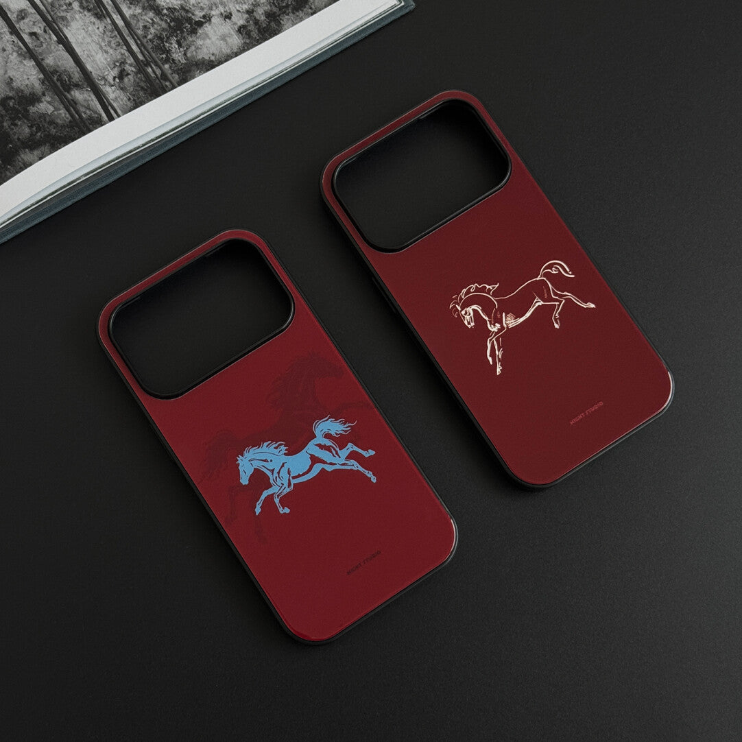 Brave Horse Art Phone Case | iPhone Case | Three Fleas