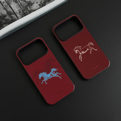 Brave Horse Art Phone Case | iPhone Case | Three Fleas