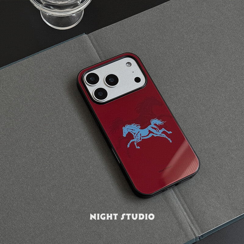 Brave Horse Art Phone Case | iPhone Case | Three Fleas