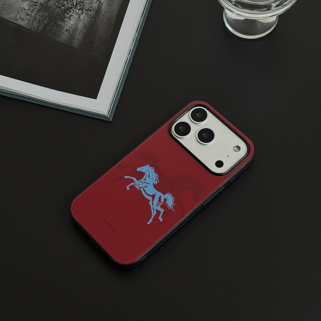 Brave Horse Art Phone Case | iPhone Case | Three Fleas