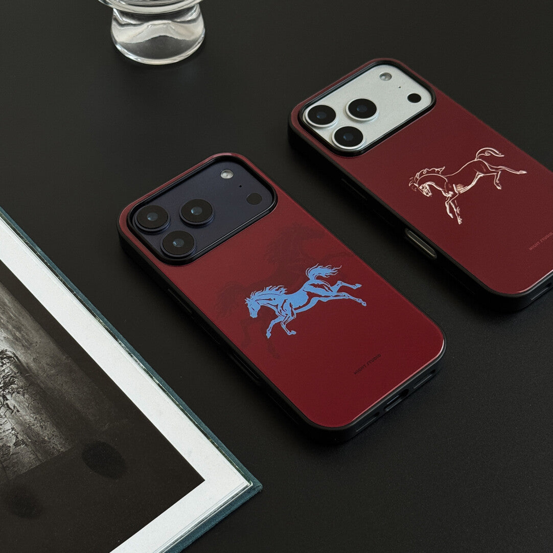 Brave Horse Art Phone Case | iPhone Case | Three Fleas