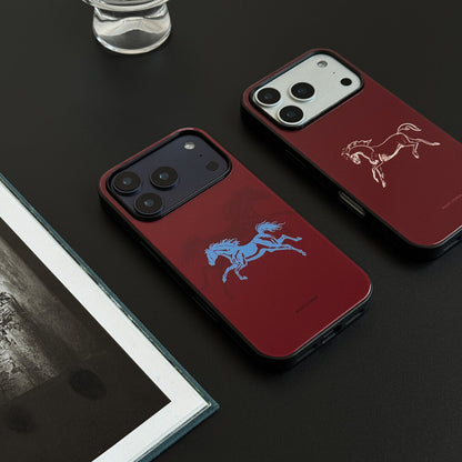 Brave Horse Art Phone Case | iPhone Case | Three Fleas