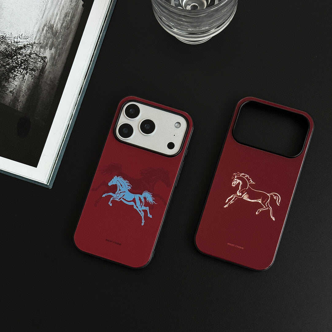Brave Horse Art Phone Case | iPhone Case | Three Fleas