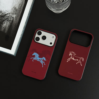 Brave Horse Art Phone Case | iPhone Case | Three Fleas