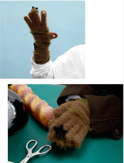 Bread Set Scarf Hat Gloves