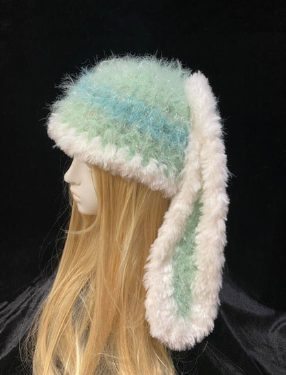 Bunny Ears Handmade Crochet Hat