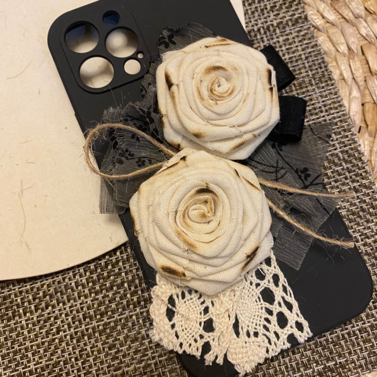 Burning Rose Lace Phone Case 2.0