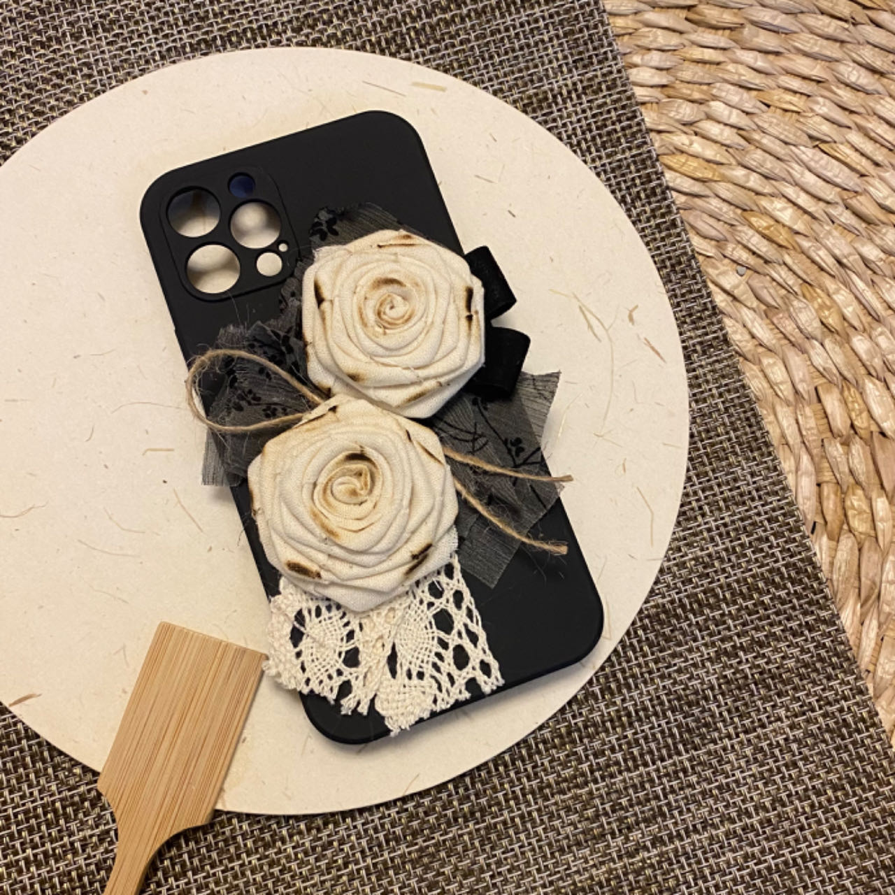 Burning Rose Lace Phone Case 2.0