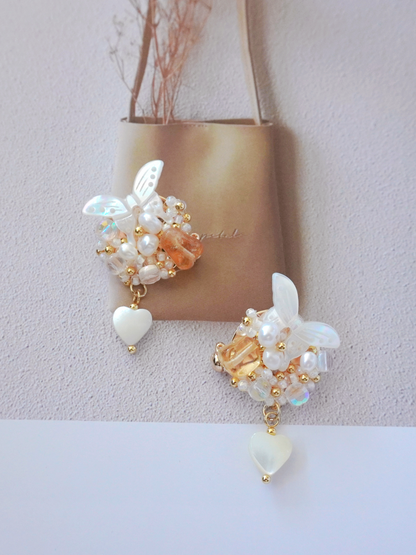 Butterfly Pearl Brooch