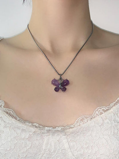 Butterfly Pendant Necklace