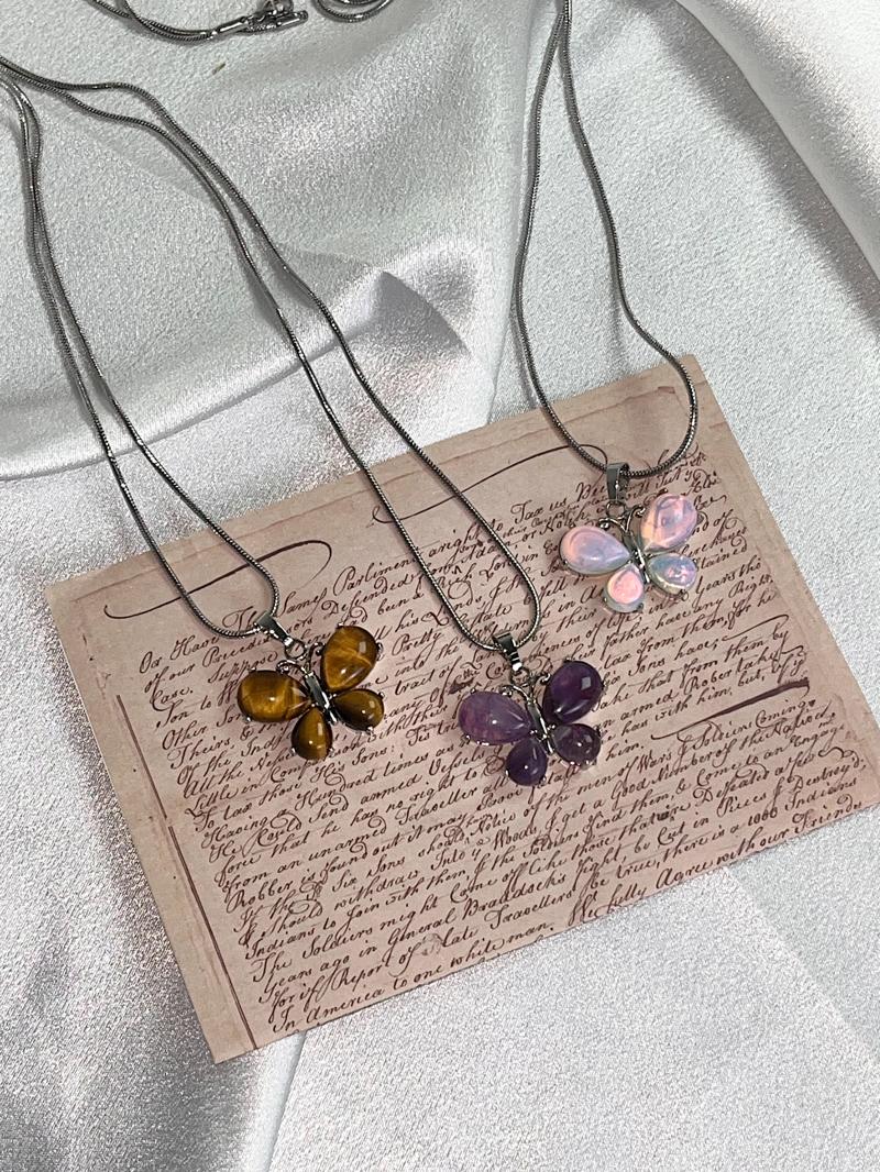 Butterfly Pendant Necklace