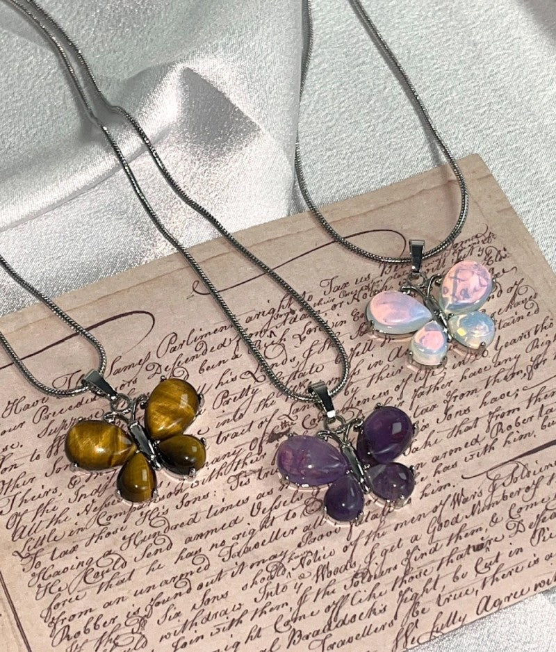 Butterfly Pendant Necklace