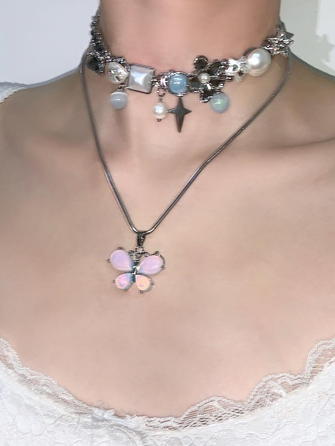 Butterfly Pendant Necklace