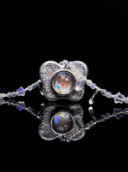 Butterfly Planet Necklace