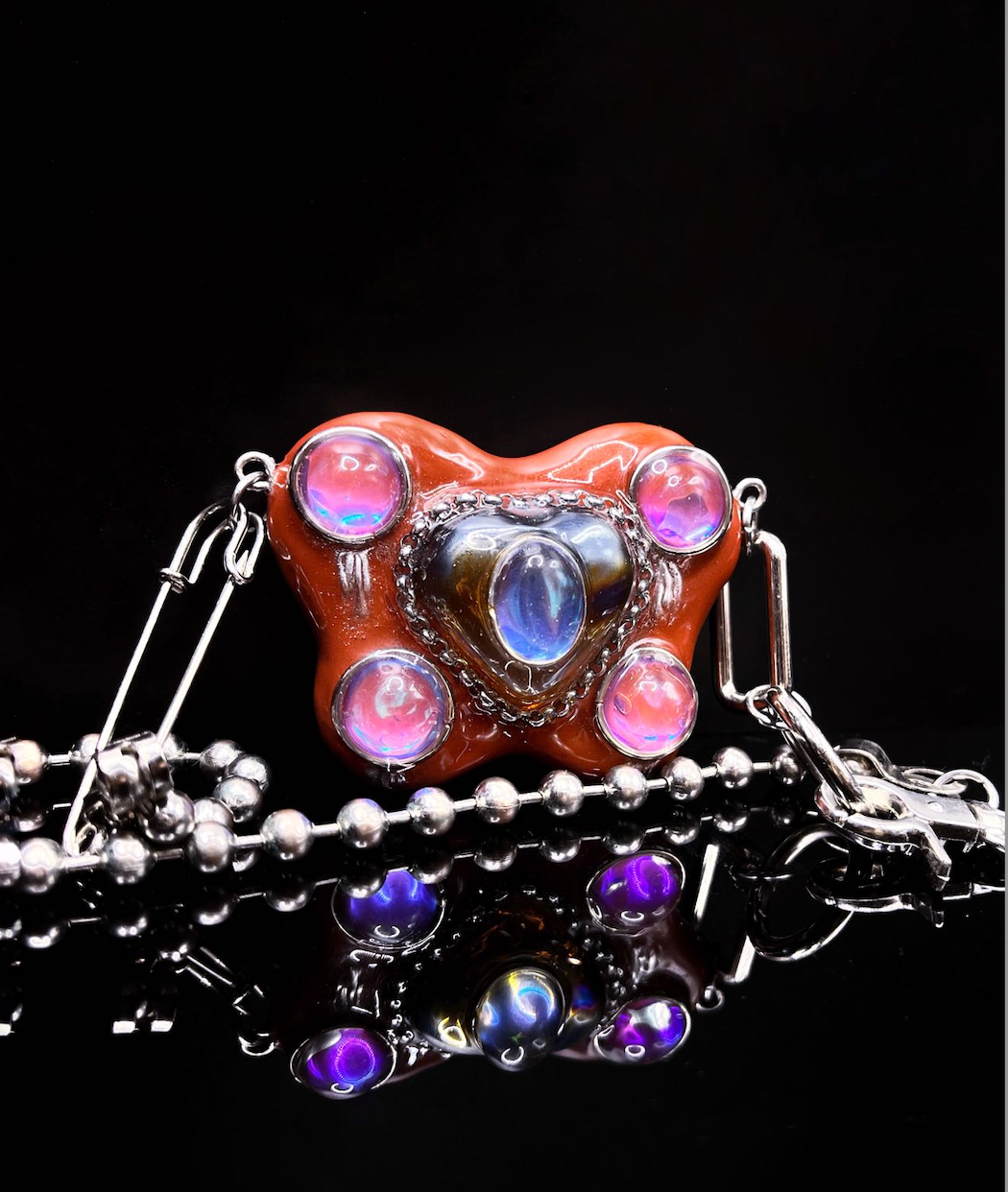 Butterfly Planet Necklace