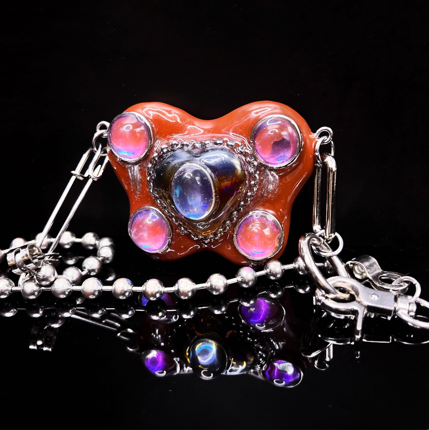 Butterfly Planet Necklace