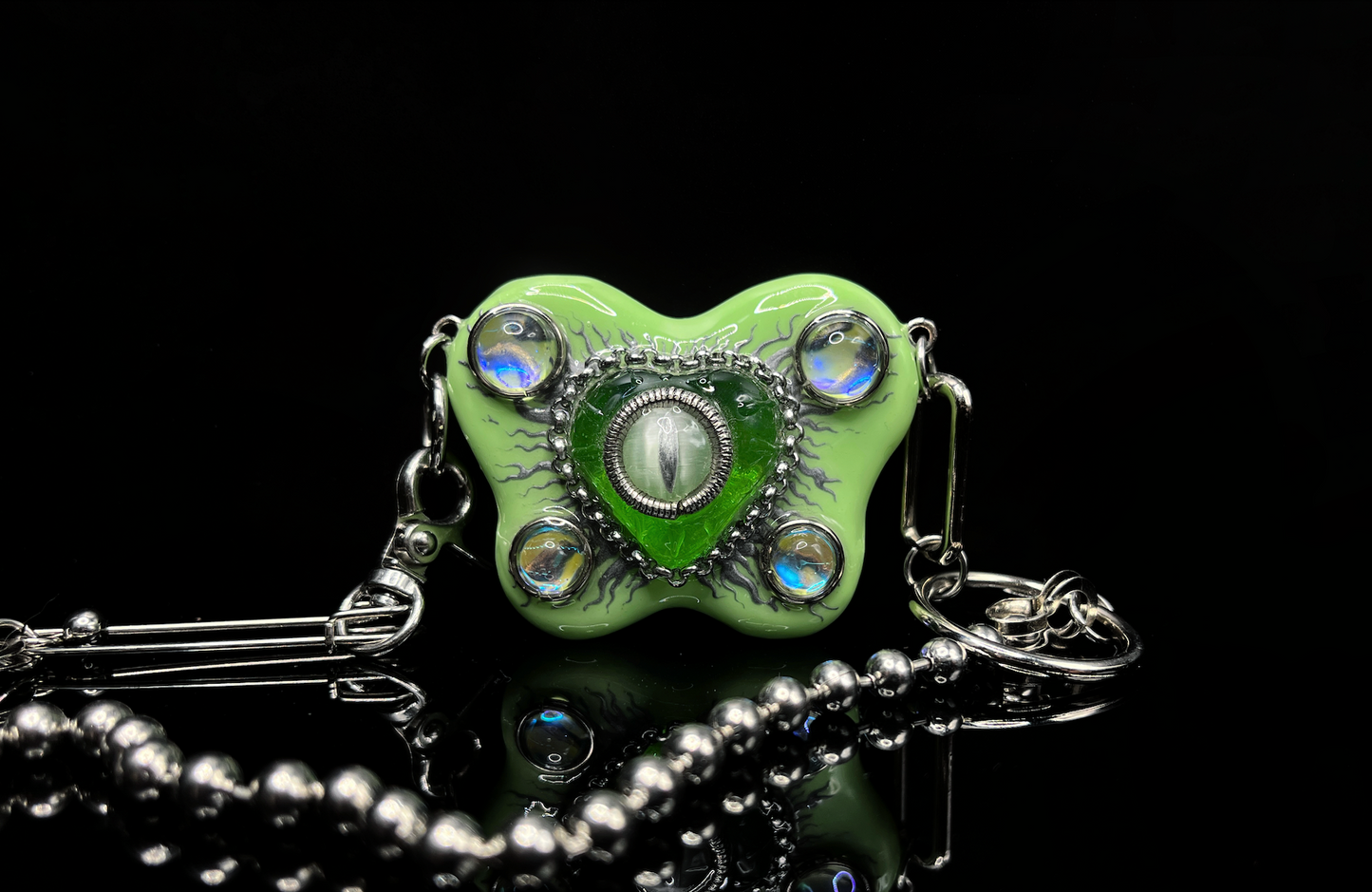 Butterfly Planet Necklace