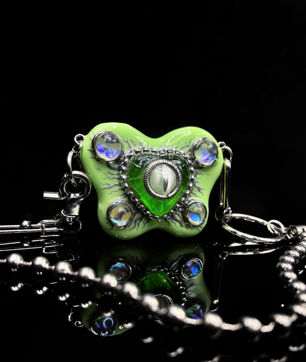 Butterfly Planet Necklace
