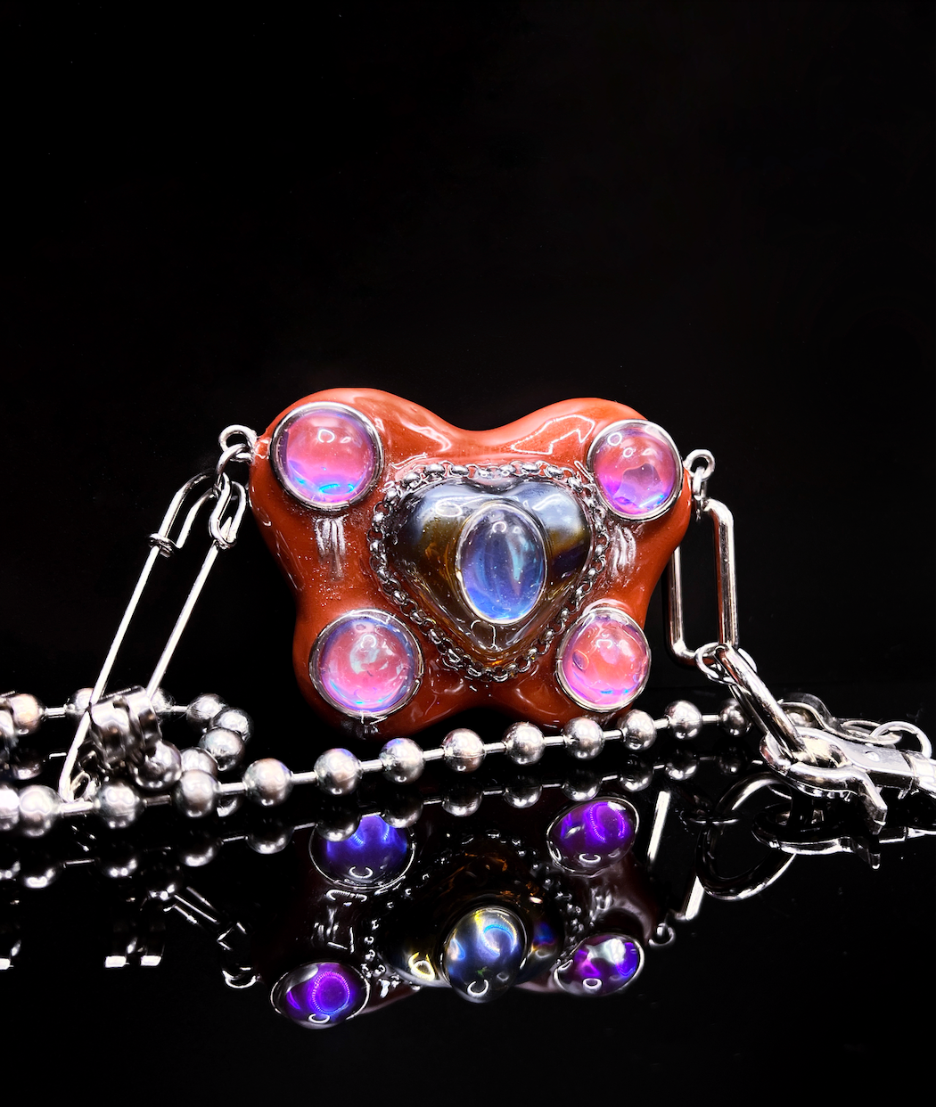 Butterfly Planet Necklace