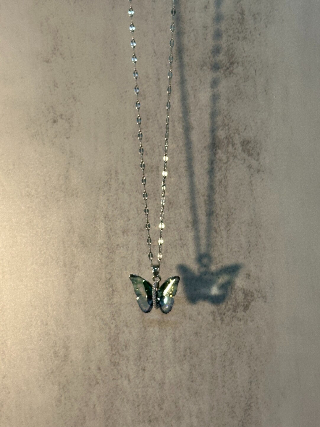 Butterfly Shadow Necklace