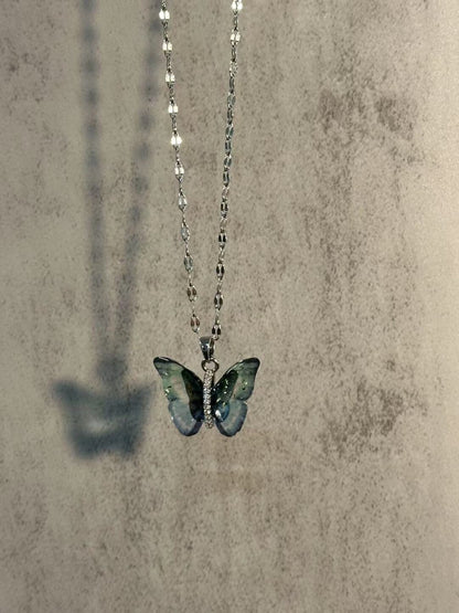 Butterfly Shadow Necklace