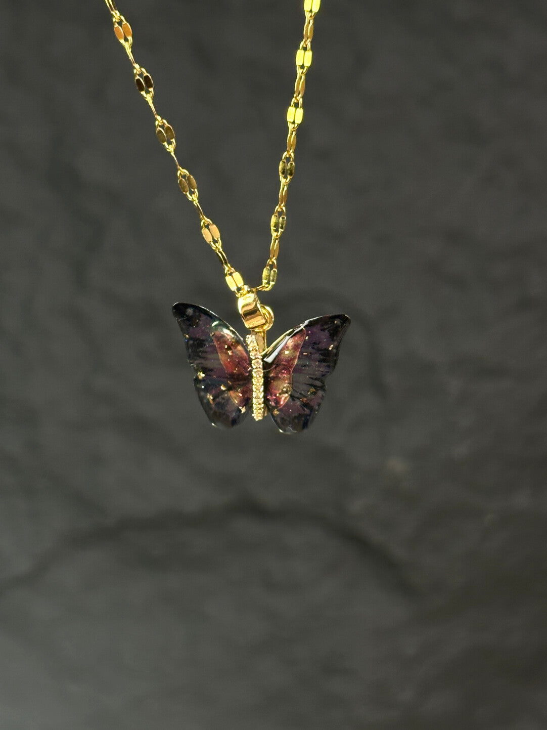 Butterfly Shadow Necklace