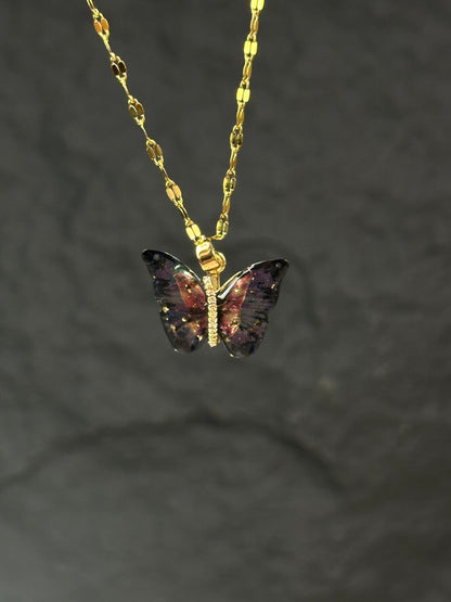 Butterfly Shadow Necklace