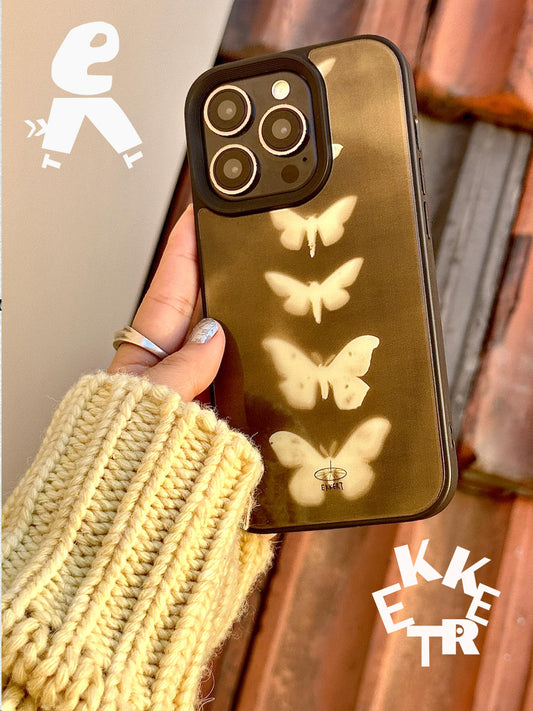 Butterfly Shadow Printed Phone Case
