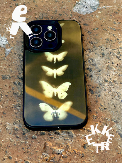 Butterfly Shadow Printed Phone Case