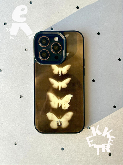 Butterfly Shadow Printed Phone Case