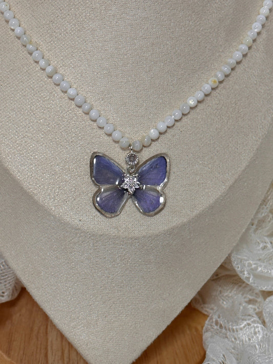 Butterfly Specimen Necklace
